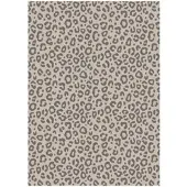 Ross 3er Pack Baumwoll-Geschirrtücher Leoprint 50x70 cm - grau;beige