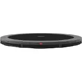 Berg Bodentrampolin Favorit InGround 330 Stahlrahmen Grau