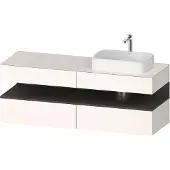 Duravit QA4778049840010 QAT KWTU WH Ek. 1600x550x600 Wß Smt