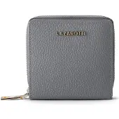 Lazarotti Geldbörse "Bologna Leather Medium Zip-Around Geldbörse Leder 10 cm"