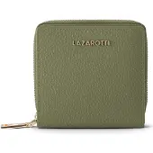 Lazarotti Geldbörse "Bologna Leather Medium Zip-Around Geldbörse Leder 10 cm"