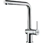 Franke Messing Hochdruck Armatur, Wasserhahn Active L Window Schwenkauslauf Chrom Seitenbedienung 115.0653.390 - inkl.