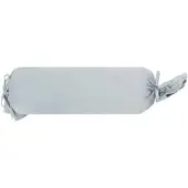 Formesse Bella Donna Jersey Kissenbezug ca. 15x40 cm | hellgrau - grau