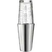 Westmark Cocktail Shaker Boogie, 350 ml, Hochwertiger Shaker mit 6 Rezepten für das Mixen von verschiedenen Cocktails, 1 Shaker