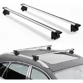 Vevor 2 x Dachgepäckträger Querträger 75 kg Tragkraft