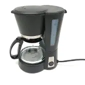 Tristar CM-1233 Kaffeemaschine, Filterkaffeemaschine, 0,6 l, Gemahlener Kaffee, 550 W, Schwarz, Edelstahl