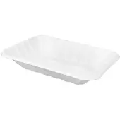 Monouso - Zuckerrohr-Tablett 17,5x13,2x3cm (250 Stück)