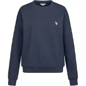 U.s. polo assn. . Damen Sweatshirt Pullover aus Baumwoll-Stretch