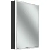 Schneider GLOW D2W Spiegelschrank, eine Tür 50cm, Anschlag rechts, 513x136x736mm, rundum Beleuchtung, Dim2Warm, 218.051.02.44