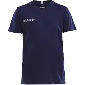 Craft T-Shirt Kinder Squad Go Jersey Solid Navy-Größe 110