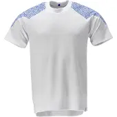 Mascot T-Shirt Weiß / Azurblau 3XL - 20082-933-0691-3XL - Weiß / Azurblau