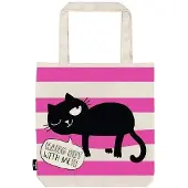 Moses Einkaufstasche mit Ed, the Cat Motiv, Serie Hang Out, 3x39x42 cm