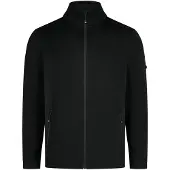 FHB Christoph Strick-Fleece-Jacke - Schwarz 102 XS
