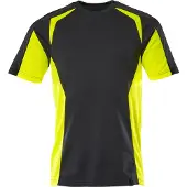 Mascot Herren T-Shirt Schwarz / Hi-vis Gelb 4XL - 22082-771-0917-4XL - Schwarz / Hi-vis Gelb