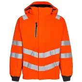 Engel Warnschutz Pilotenjacke Safety 1246-930-1079 Gr. L orange/anthrazit grau