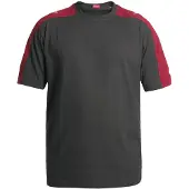 F-engel Galaxy T-Shirt, anthrazit grau/tomato red, Gr. M - anthrazit - M