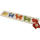 Primi Passi Holztiere Puzzle Lernspielzeug für Kinder