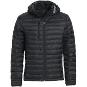 Clique Jacke Hudson mit daunenähnlicher Wattierung, abnehmbarer Kapuze und Reißverschlusstaschen