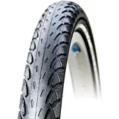 Deli Tire Fahrradreifen SA-206 Drahtreifen 24 x 1,75 mit Reflexstreifen Schwarz