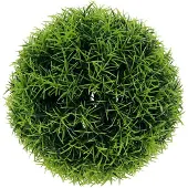 Viana Grüne Deko Gras-Kugel künstlich Ø18cm Tischdeko Fensterbank