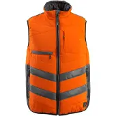 Mascot Grimsby Winterweste Hi-vis Orange / Dunkelanthrazit M - 15565-249-1418-M - Hi-vis Orange / Dunkelanthrazit