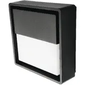 SG ARMATUREN A/S Frame Square Wall Sort 6W LED 3000K