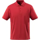 Mascot Polo-Shirt Crossover 51587, Farbe:rot, Größe:M