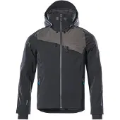 Mascot Hard Shell Jacke Advanced 17001, Farbe:schwarz/dunkelanthrazit, Größe:3XL