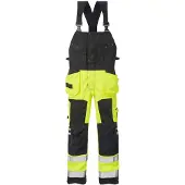 Fristads High Vis Handwerkerlatzhose Kl. 2 1014 PLU 101018 - warnschutz-gelb/schwarz - C154
