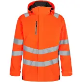 Engel Warnschutz Shellparka Safety 1145-930 Gr. XS orange/anthrazit grau