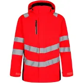 Engel Warnschutz Shellparka Safety 1145-930 Gr. S rot/schwarz