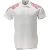Mascot Polo-Shirt FOOD & CARE Weiß / Verkehrsrot XS - 20083-933-06202-XS - Weiß / Verkehrsrot