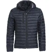 Clique Jacke Hudson mit daunenähnlicher Wattierung, abnehmbarer Kapuze und Reißverschlusstaschen