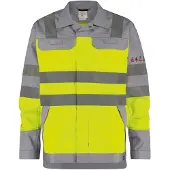 Dassy Franklin Multinorm Warnschutz Arbeitsjacke, neongelb/grafitgrau, Größe M - neongelb/grafitgrau - M