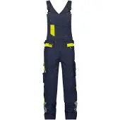 Dassy Stretch-Arbeitslatzhose Ulsan PESCO41 400166 STANDARD Gr. 67 nachtblau/neongelb
