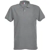 Clique Premium Stretch Polohemd für Herren und Damen, vorgeschrumpft, mit Perlmuttknöpfen