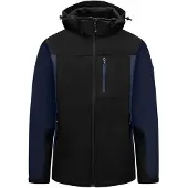 FHB Jannik Softshell-Jacke - Marine-Schwarz 102 M