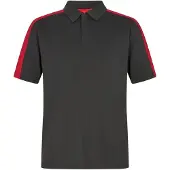 Engel Galaxy Poloshirt 9811-141 Gr. XS anthrazit/rot