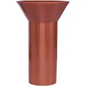Oyoy Luonto Vase, 25 cm, terrakotta, Keramik - Living Design Living Design, Luonto, Braun / Rost, für Wohnzimmer, Keramik, Design