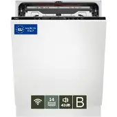 AEG FSK75778P, Voll integriert, Standardgröße (60 cm), Schwarz, Berührung, kalt, Heiß, Zusammenklappbar