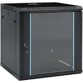 vidaXL 12U Netzwerkschrank Wandmontage 19" IP20 600x600x640 mm