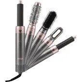 Jocca Airstyler - - 2412 - 3 Temperaturen - 5 austauschbare Köpfe - 800/1000 W