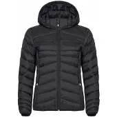 Clique Damen Jacke Idaho mit abnehmbarer Kapuze, leicht und daunenähnlich wattiert
