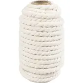 Creativ Company 977565, Makramee, Weiß, 12 m, 8,5 mm, 8,5 mm, 300 g