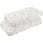 cambrass Globe 60x120x17 Cm Spannbettlaken Für Kinderbett 2 Einheiten