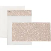 cambrass Rustic 60x120x1 Cm Spannbettlaken Für Kinderbett 3 Einheiten