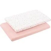 cambrass Calma 50x90x12 Cm Spannbettlaken Für Gitterbett 2 Einheiten