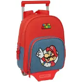 Safta Super Mario 10l Rucksack Mit Rollen