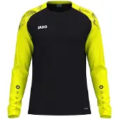 Jako Kinder Pullover Longsleeve Sonic 8826-819 152 - Schwarz/Neongelb - 152