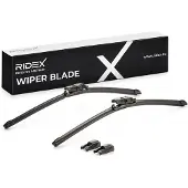 RIDEX 2x Scheibenwischer Vorne 530mm/530mm für SKODA Fabia II Schrägheck (542) Rahmenlos